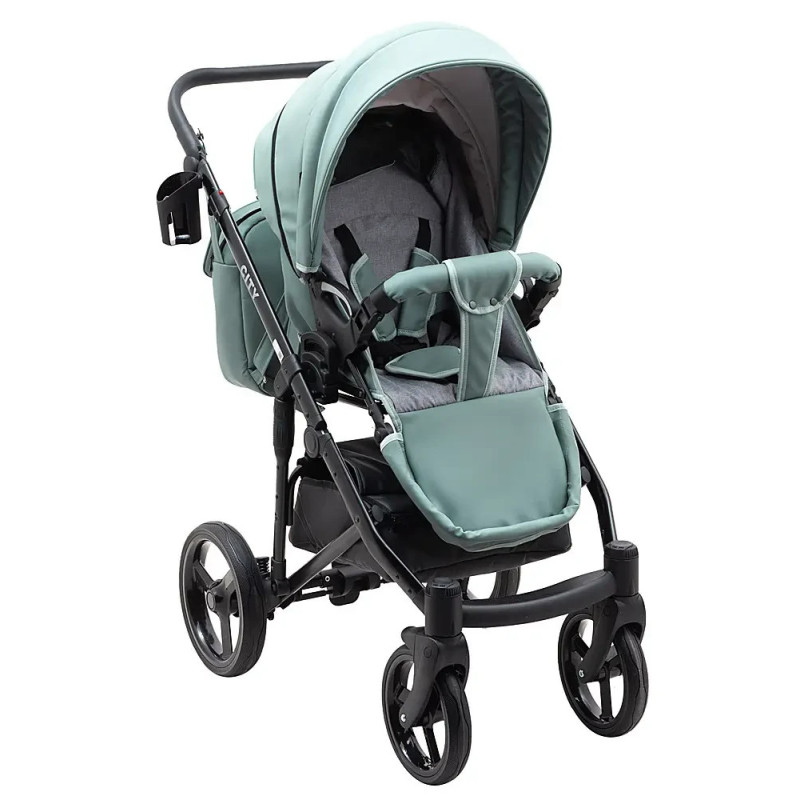 Універсальна коляска 2 в 1 Bair City ECO нефрит