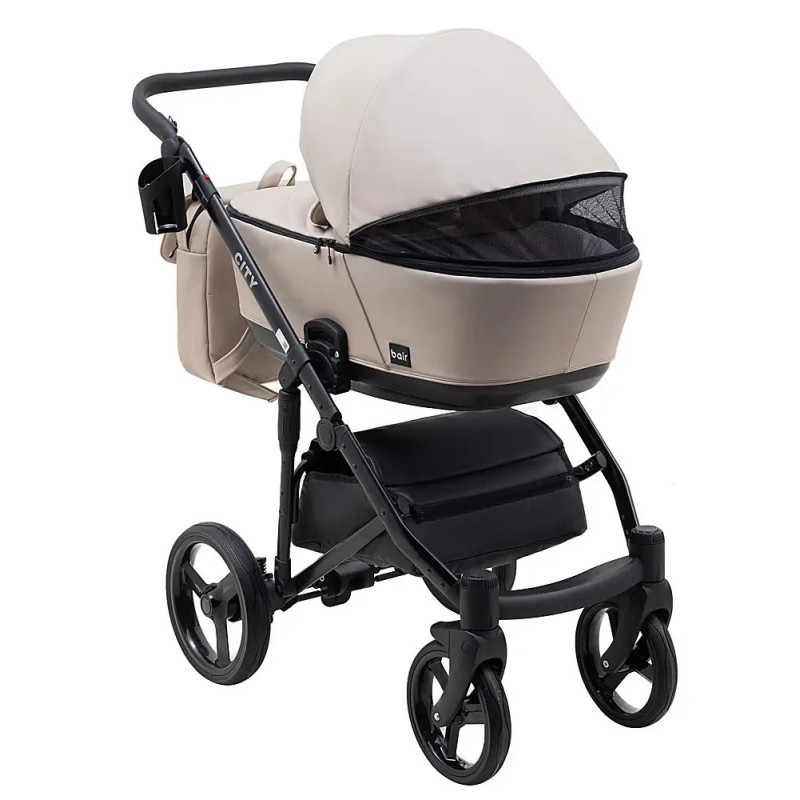 Універсальна коляска 2 в 1 Bair City ECO лате
