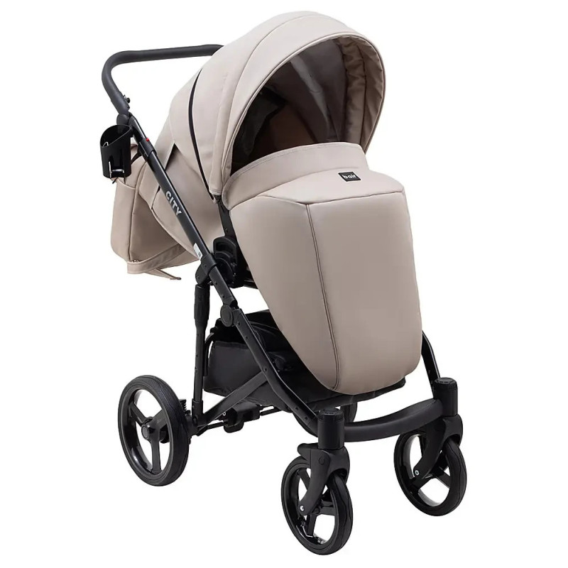 Універсальна коляска 2 в 1 Bair City ECO лате