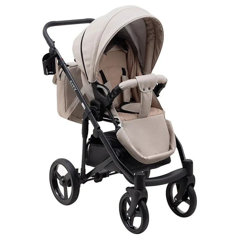 Універсальна коляска 2 в 1 Bair City ECO лате