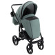 Універсальна коляска 2 в 1 Bair City Soft 29 нефрит/чорний