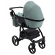 Універсальна коляска 2 в 1 Bair City Soft 29 нефрит/чорний