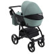 Універсальна коляска 2 в 1 Bair City Soft 29 нефрит/чорний