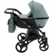 Універсальна коляска 2 в 1 Bair City Soft 29 нефрит/чорний