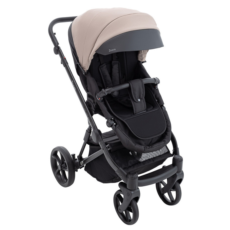 Універсальна коляска 2 в 1 Bair Zoom Soft bz-455 капучино