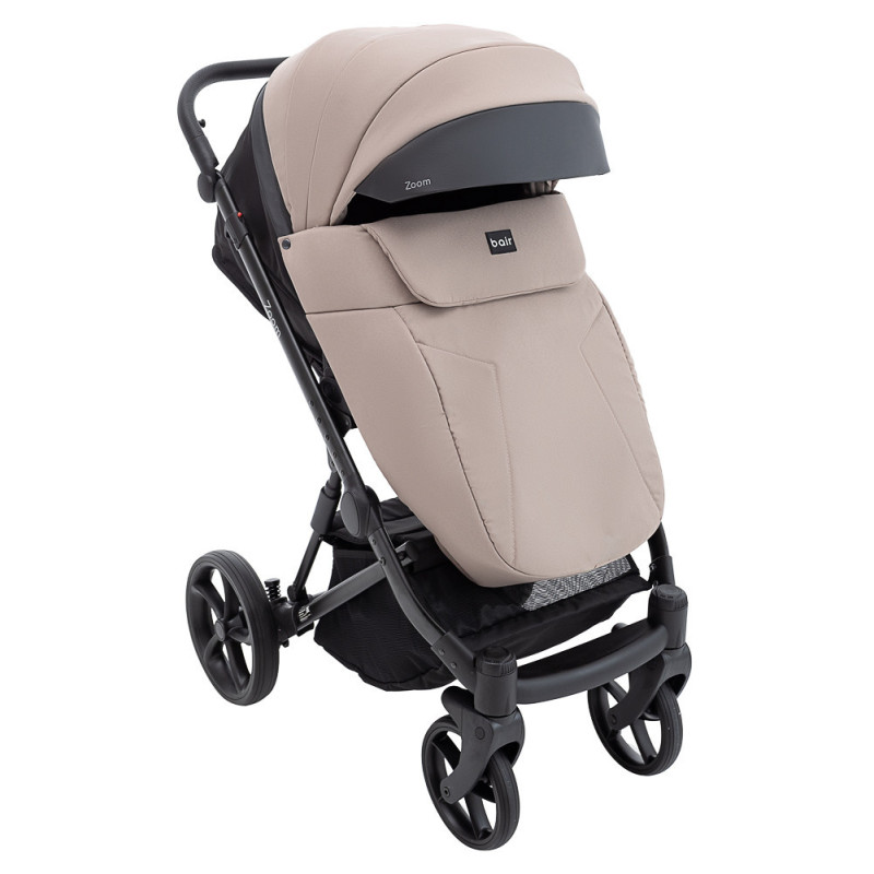 Універсальна коляска 2 в 1 Bair Zoom Soft bz-455 капучино
