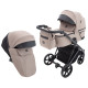 Універсальна коляска 2 в 1 Bair Zoom Soft bz-455 капучино