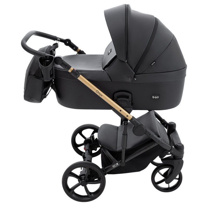 Універсальна коляска 2 в 1 Bair Onyx ECO чорний