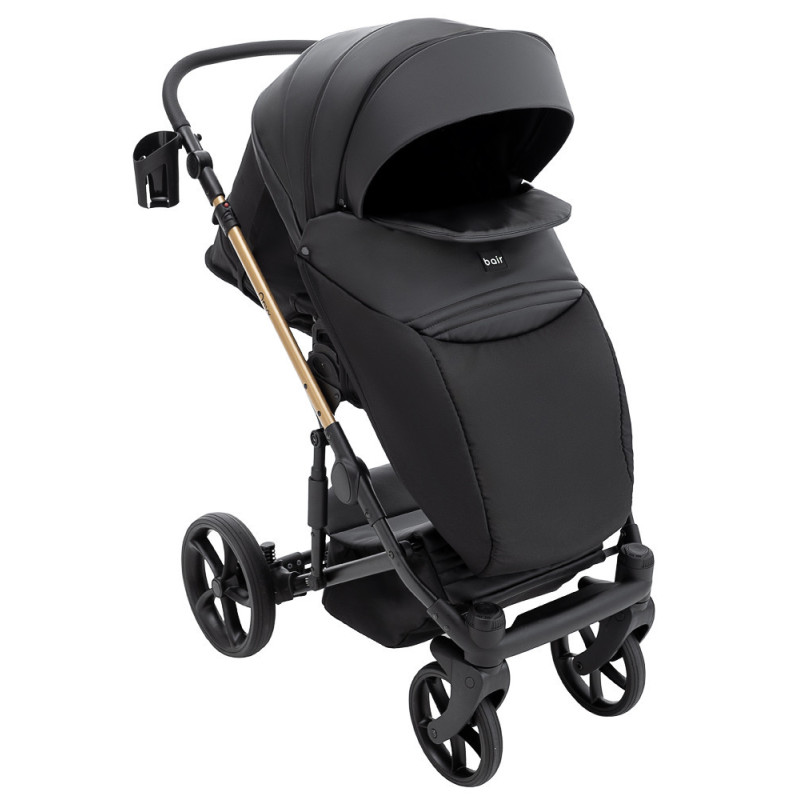 Універсальна коляска 2 в 1 Bair Onyx ECO чорний