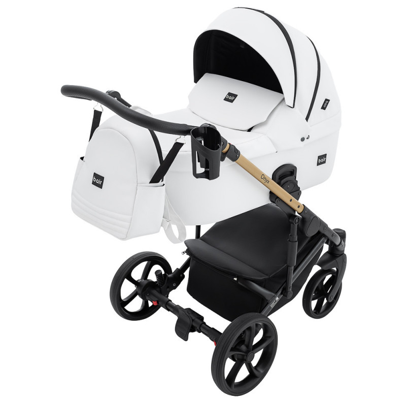 Універсальна коляска 2 в 1 Bair Onyx ECO oe-02 білий