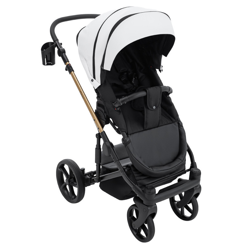 Універсальна коляска 2 в 1 Bair Onyx ECO oe-02 білий