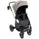 Універсальна коляска 2 в 1 Bair Onyx ECO oe-04 капучино