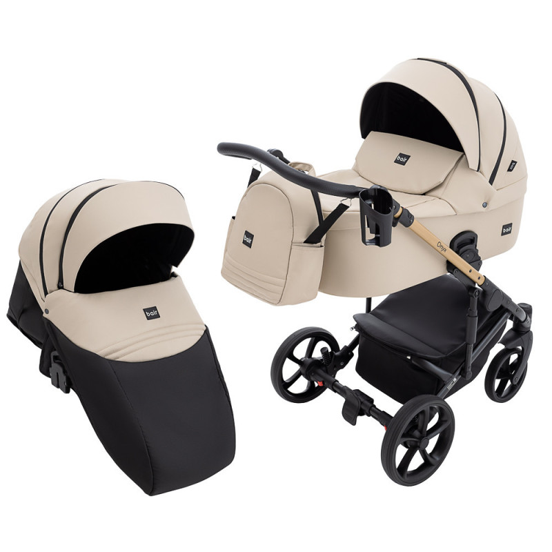 Універсальна коляска 2 в 1 Bair Onyx ECO бежевий