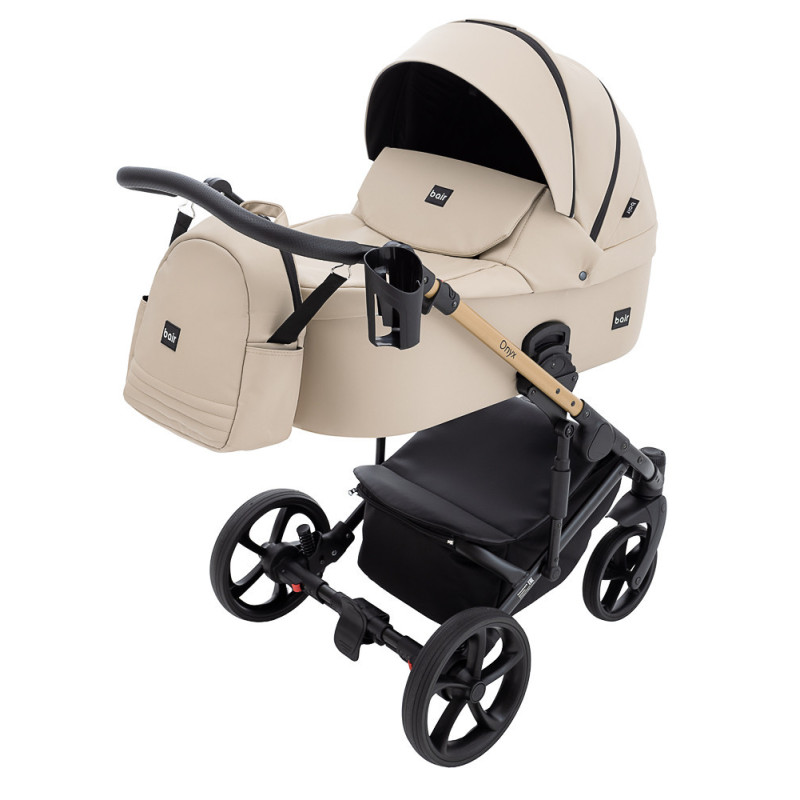 Універсальна коляска 2 в 1 Bair Onyx ECO бежевий