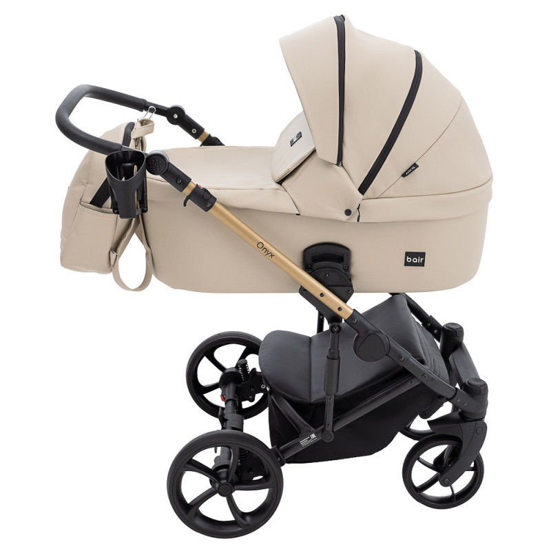 Універсальна коляска 2 в 1 Bair Onyx ECO бежевий