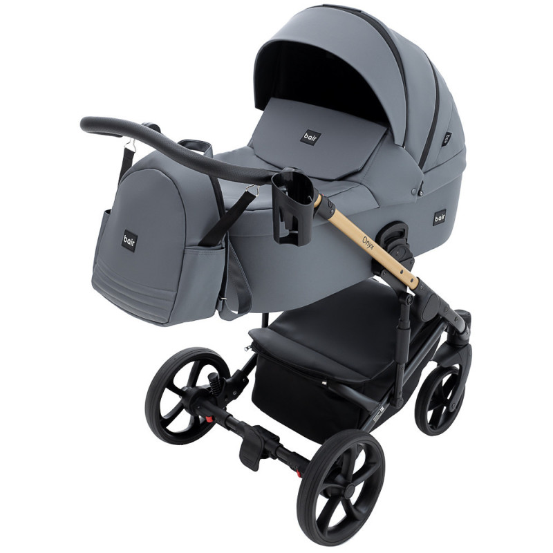 Універсальна коляска 2 в 1 Bair Onyx ECO oe-47 графіт