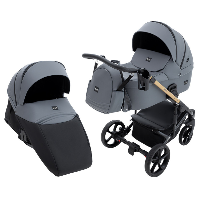 Універсальна коляска 2 в 1 Bair Onyx ECO oe-47 графіт
