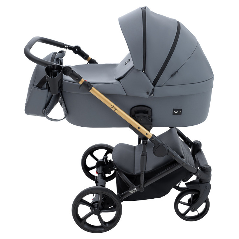 Універсальна коляска 2 в 1 Bair Onyx ECO oe-47 графіт