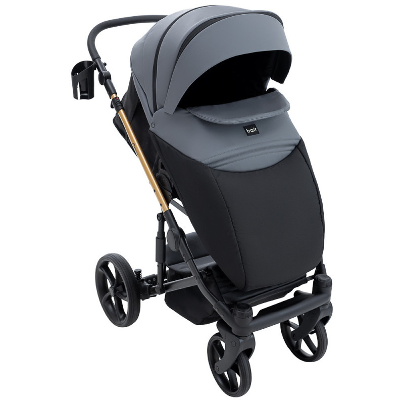Універсальна коляска 2 в 1 Bair Onyx ECO oe-47 графіт