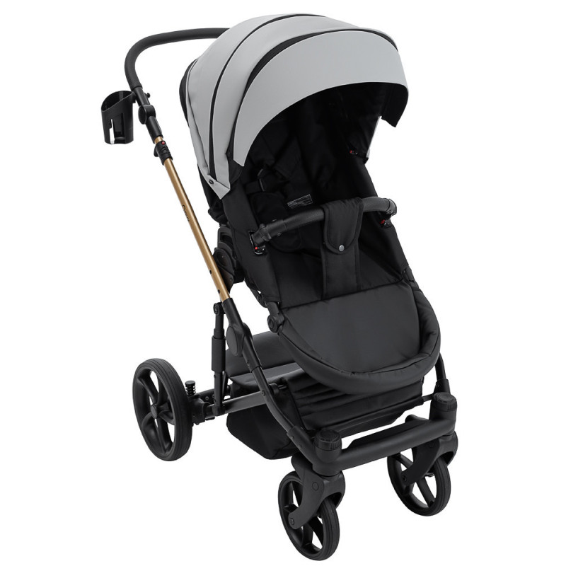 Універсальна коляска 2 в 1 Bair Onyx ECO oe-14 світло-сірий