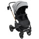 Універсальна коляска 2 в 1 Bair Onyx ECO oe-14 світло-сірий