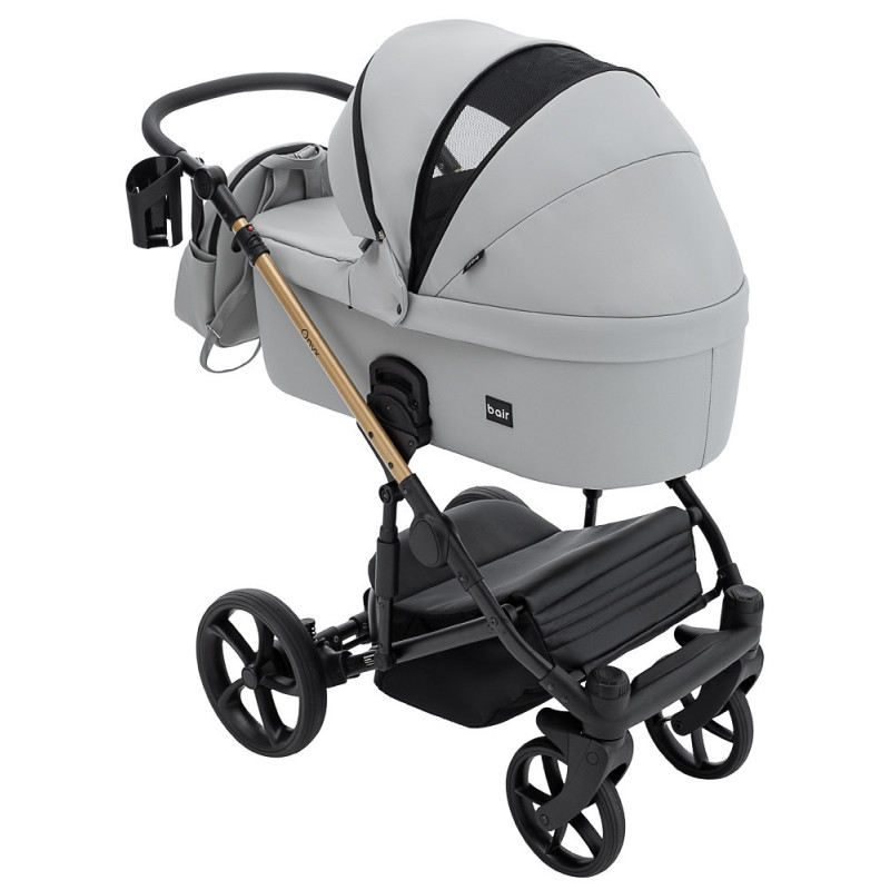 Універсальна коляска 2 в 1 Bair Onyx ECO oe-14 світло-сірий