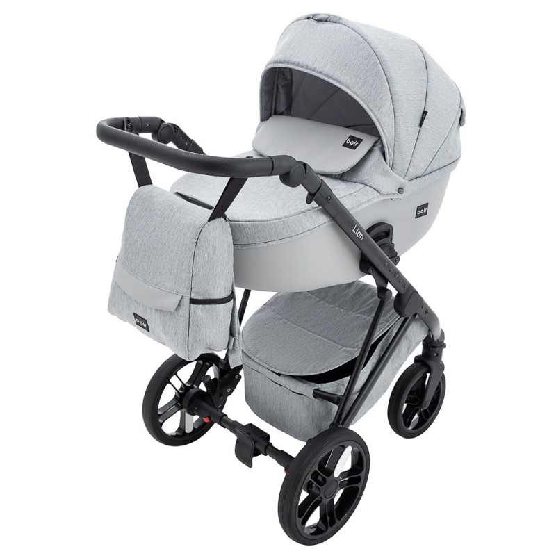Універсальна коляска 2 в 1 Bair Lion світло-сірий
