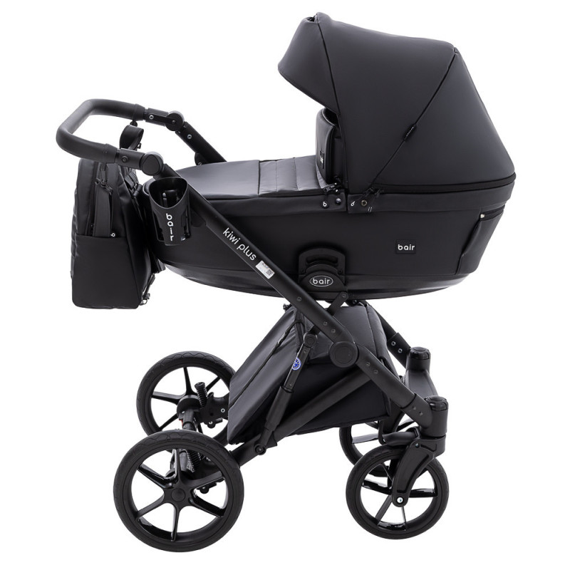 Універсальна коляска 2 в 1 Bair Kiwi Plus ECO чорний