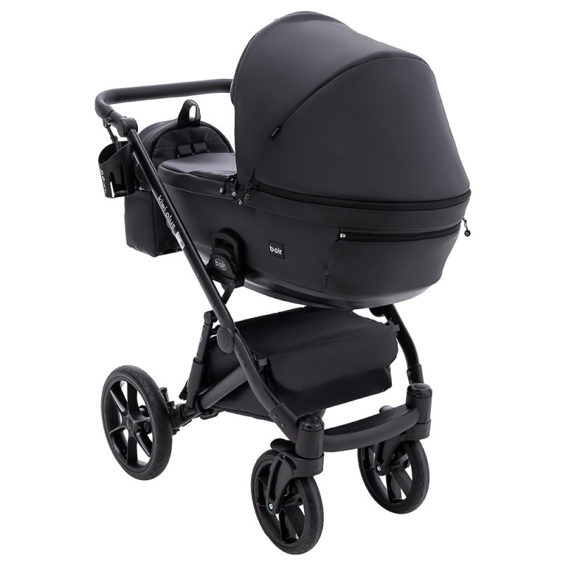 Універсальна коляска 2 в 1 Bair Kiwi Plus ECO чорний