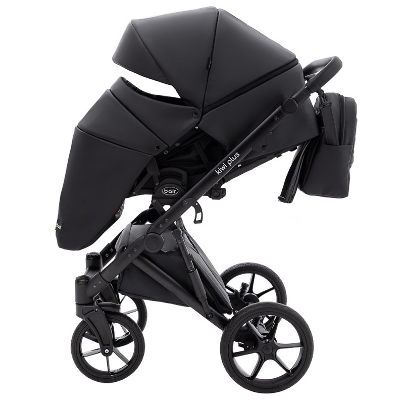 Універсальна коляска 2 в 1 Bair Kiwi Plus ECO чорний