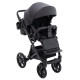 Універсальна коляска 2 в 1 Bair Kiwi Plus ECO чорний