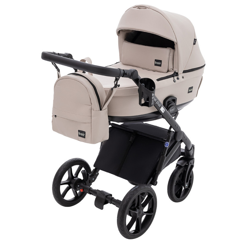 Універсальна коляска 2 в 1 Bair Kiwi Plus ECO капучино