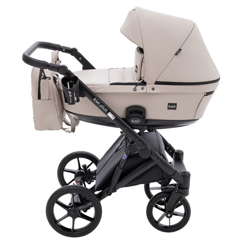 Універсальна коляска 2 в 1 Bair Kiwi Plus ECO капучино