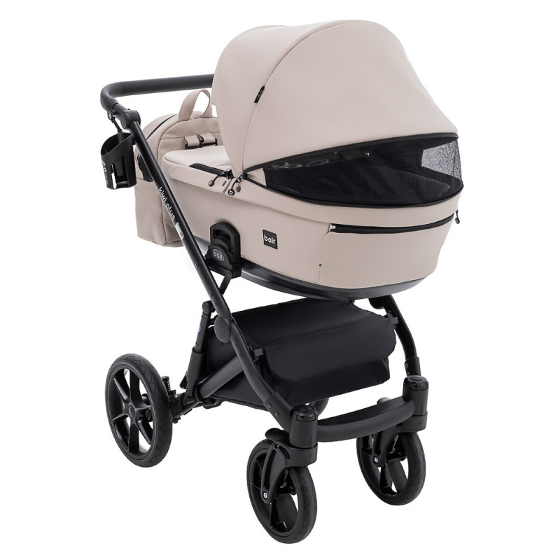 Універсальна коляска 2 в 1 Bair Kiwi Plus ECO капучино