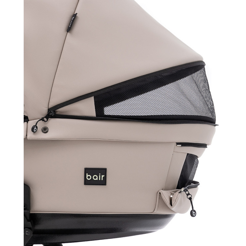 Універсальна коляска 2 в 1 Bair Kiwi Plus ECO капучино