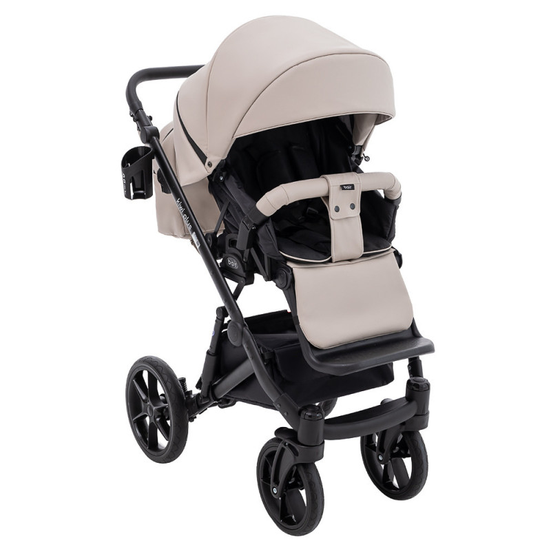 Універсальна коляска 2 в 1 Bair Kiwi Plus ECO капучино