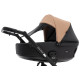 Універсальна коляска 2 в 1 Bair Kiwi Plus ECO капучино/чорний