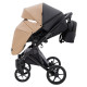 Універсальна коляска 2 в 1 Bair Kiwi Plus ECO капучино/чорний