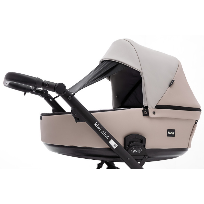 Універсальна коляска 2 в 1 Bair Kiwi Plus ECO bkp-32/33 бежевий/капучино
