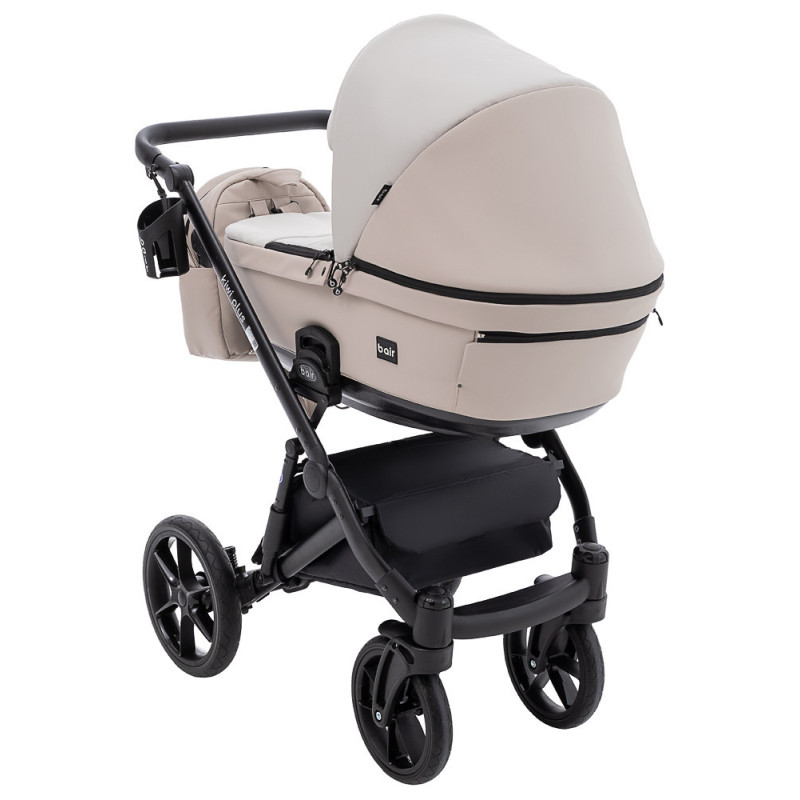 Універсальна коляска 2 в 1 Bair Kiwi Plus ECO bkp-32/33 бежевий/капучино