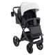 Універсальна коляска 2 в 1 Bair Kiwi Plus ECO bkp-51/15 білий/чорний