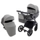 Універсальна коляска 2 в 1 Bair Kiwi Plus ECO сірий/графіт