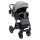 Універсальна коляска 2 в 1 Bair Kiwi Plus ECO сірий/графіт