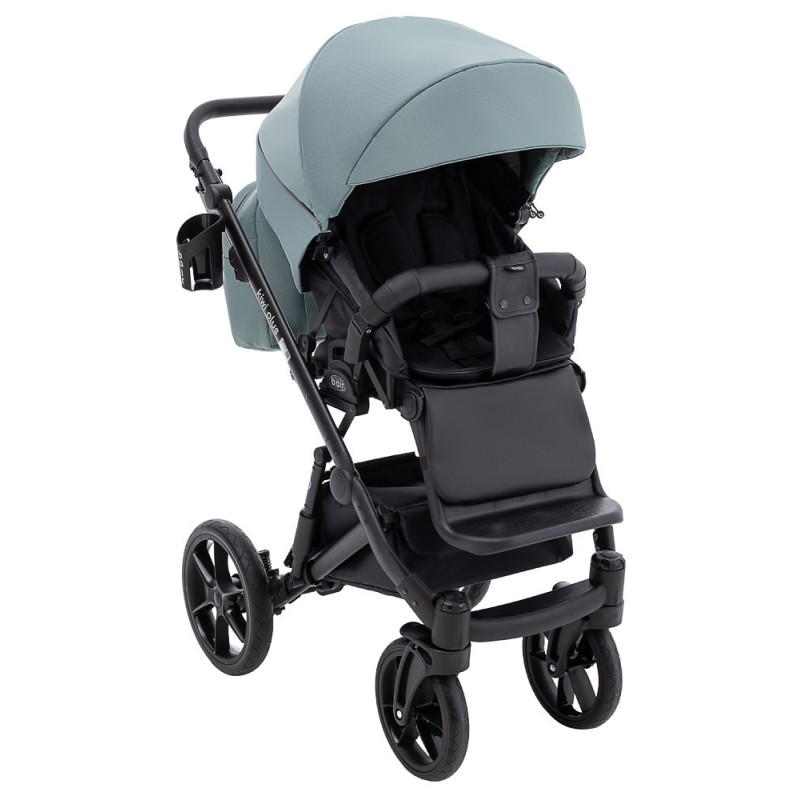 Універсальна коляска 2 в 1 Bair Kiwi Plus Soft bkp-028 нефрит