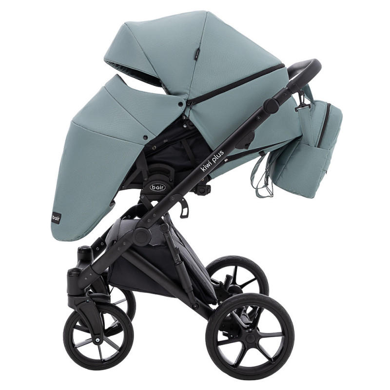 Універсальна коляска 2 в 1 Bair Kiwi Plus Soft bkp-028 нефрит