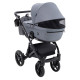 Універсальна коляска 2 в 1 Bair Kiwi Plus Soft сірий