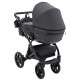 Універсальна коляска 2 в 1 Bair Kiwi Plus Soft графіт 680904
