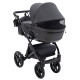 Універсальна коляска 2 в 1 Bair Kiwi Plus Soft графіт 680904