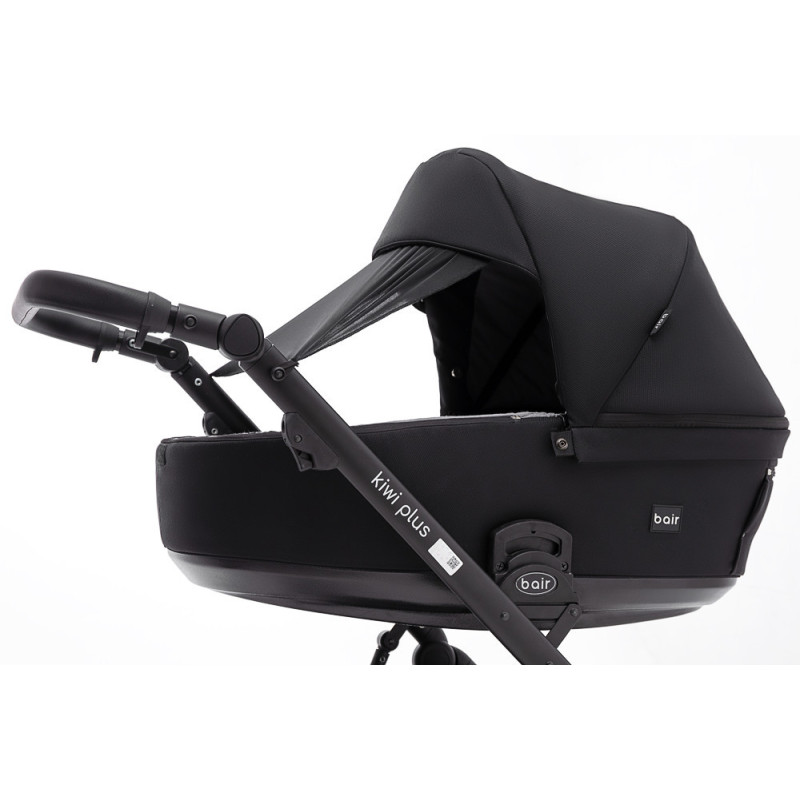 Універсальна коляска 2 в 1 Bair Kiwi Plus Soft bkp-452 чорний
