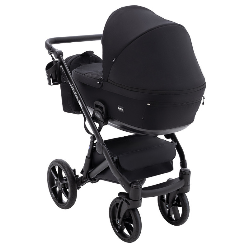 Універсальна коляска 2 в 1 Bair Kiwi Plus Soft bkp-452 чорний